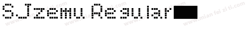 SJzemu Regular字体转换